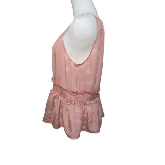 Joie Tank Top Women's Small Floral Print Spaghetti Strap - Picture 5 of 11